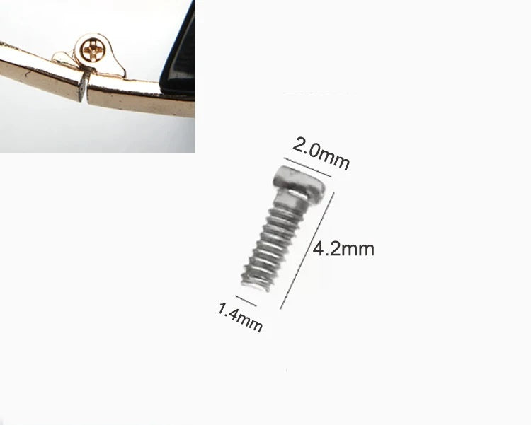 Scharnierschrauben: 100 Stück