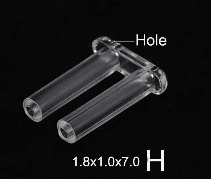 Doppelhülsen weich: 50 Stück